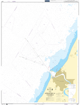British Admiralty Nautical Chart 2277: Baltic Sea, Latvia, Approaches to Ventspils